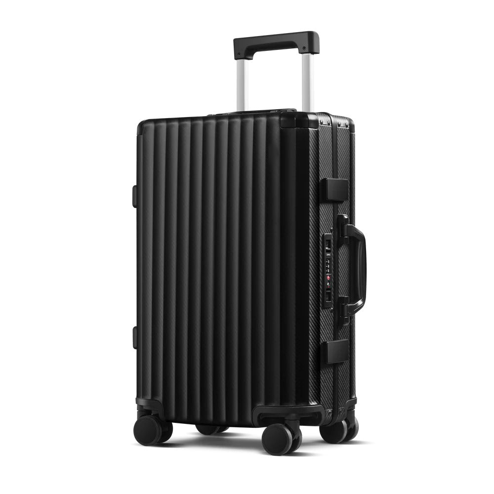 SPACE Aluminum Suitcase Black