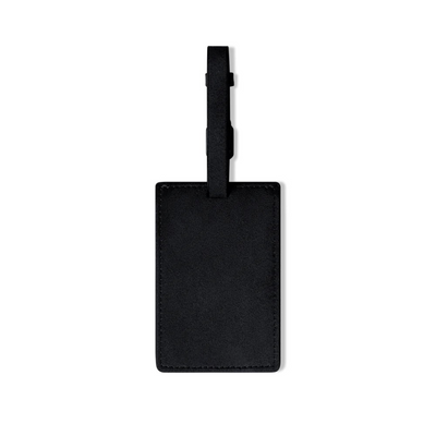 Alcantara Luggage Tag Black