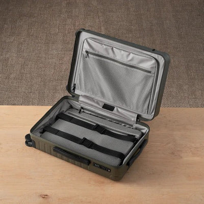 Essential Collection Suitcase Dark Olive Metallic