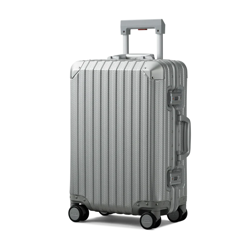 Trek Suitcase Aluminum Silver